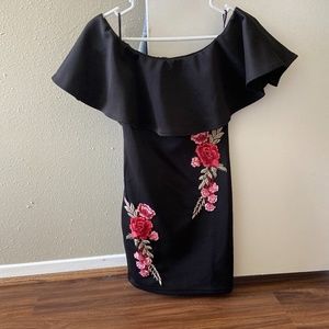 Off the shoulder dress